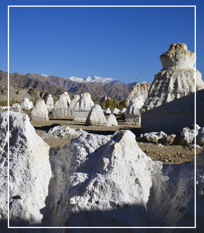 Indischer Subkontinent Reisen ladakh-outline